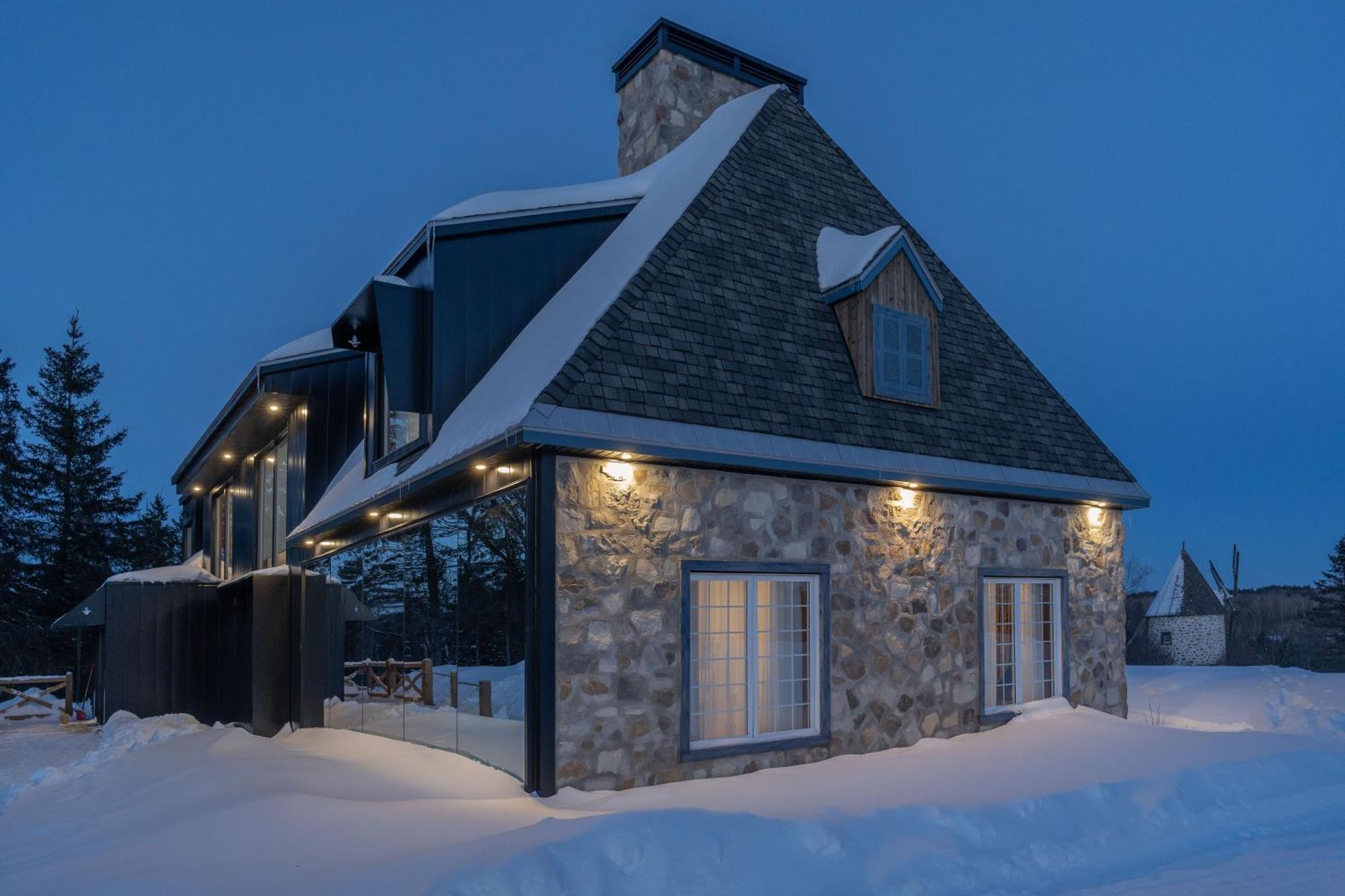 Le Baluchon Eco-Villegiature Saint-Paulin Exterior foto