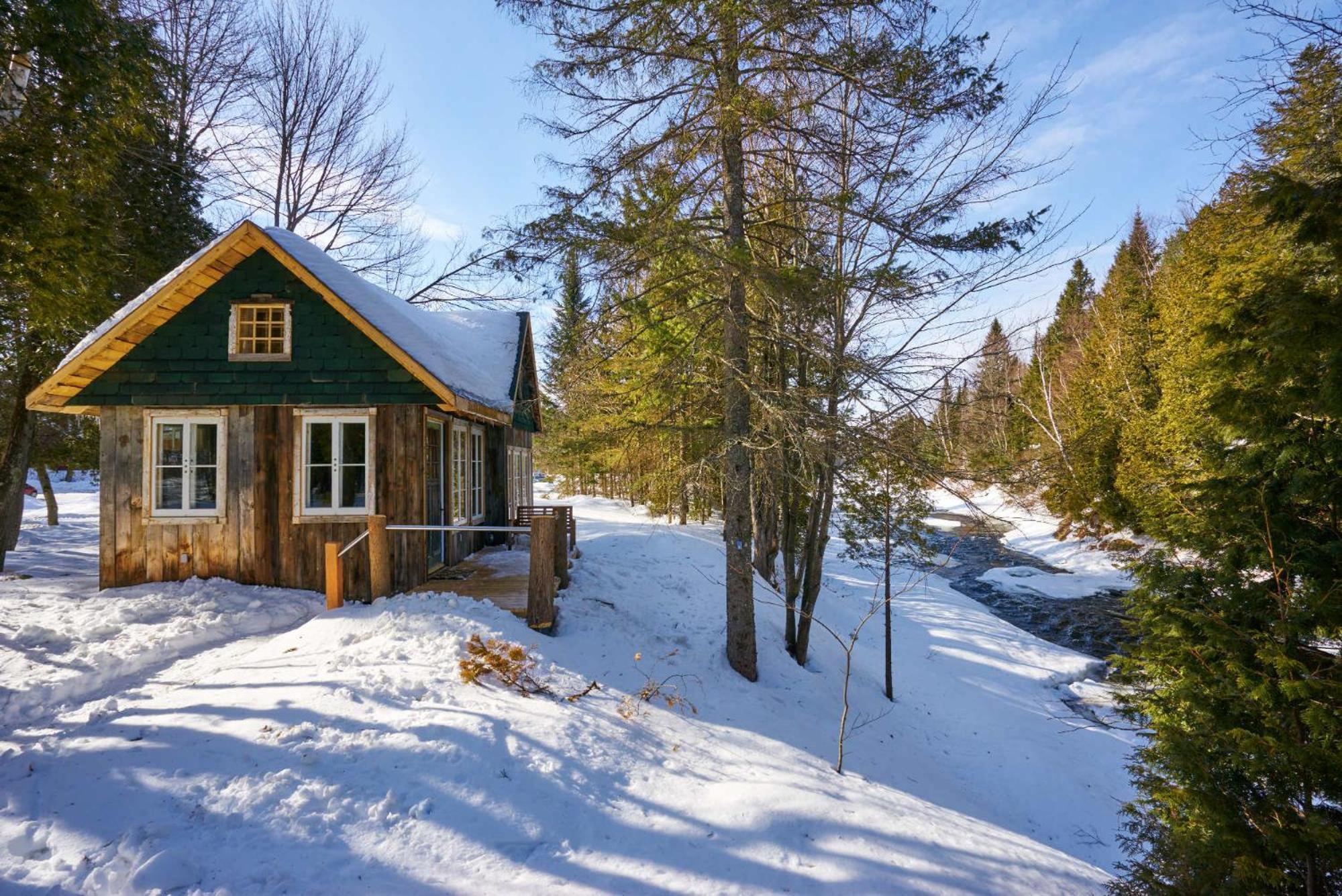 Le Baluchon Eco-Villegiature Saint-Paulin Exterior foto