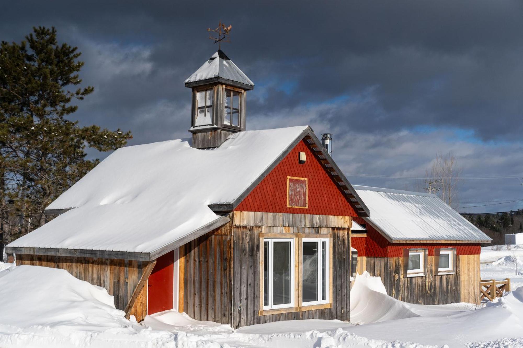 Le Baluchon Eco-Villegiature Saint-Paulin Exterior foto