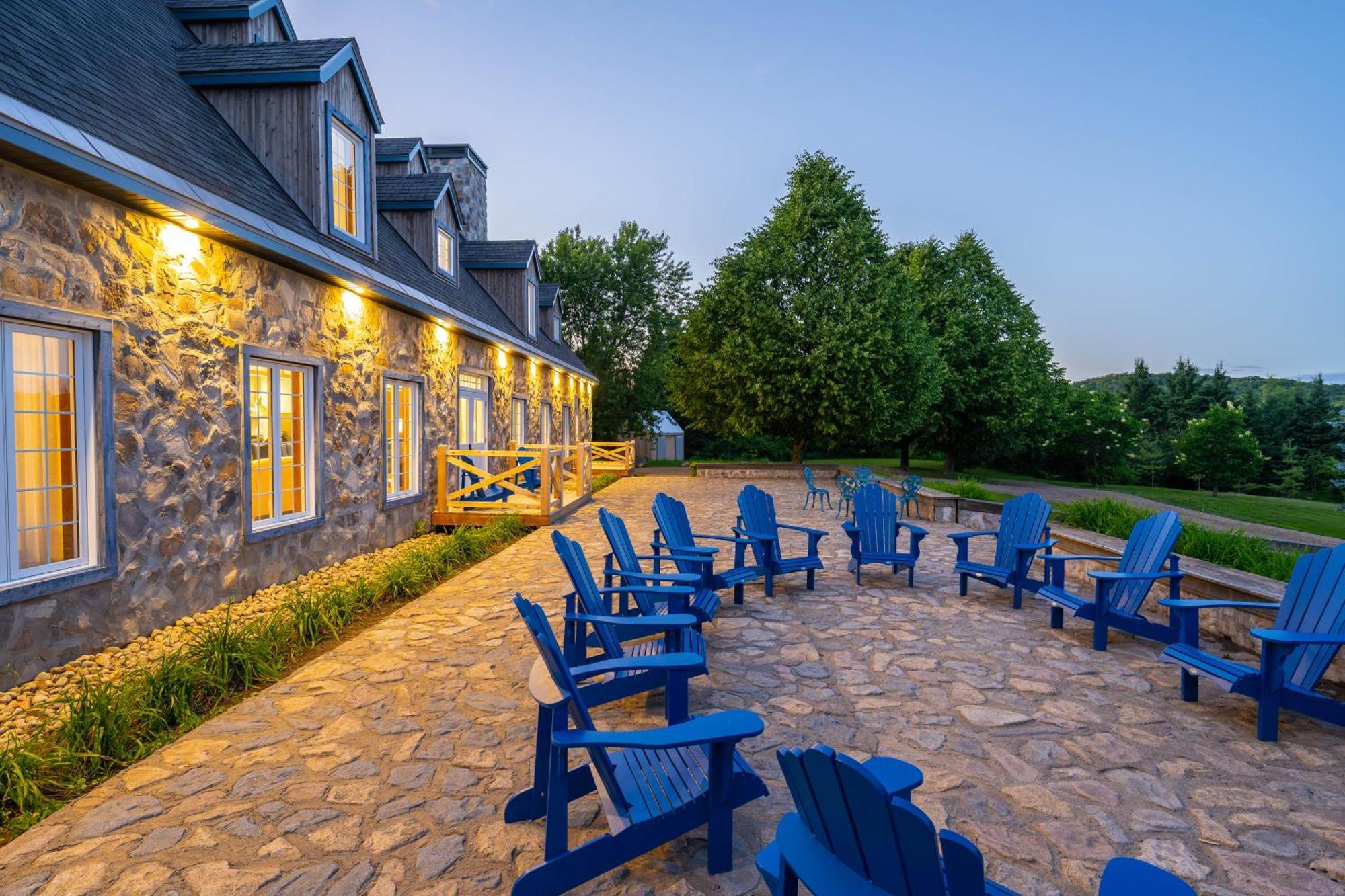 Le Baluchon Eco-Villegiature Saint-Paulin Exterior foto