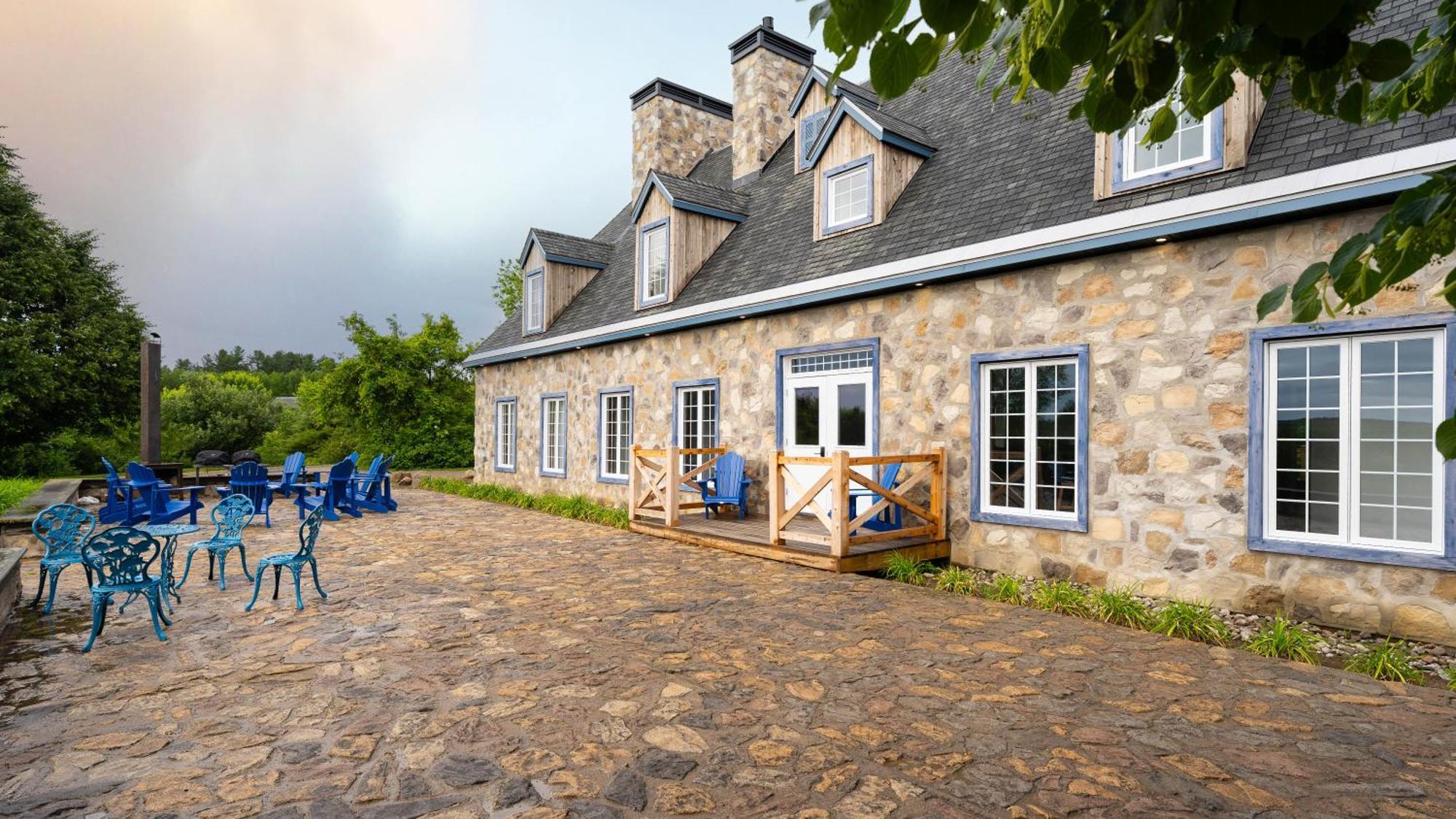 Le Baluchon Eco-Villegiature Saint-Paulin Exterior foto